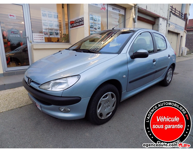 Achat voiture occasion, Auto occasion pas cher | Agence Auto Peugeot 206 2.0 HDI 90 CV Violet Année 2001 Manuelle Diesel